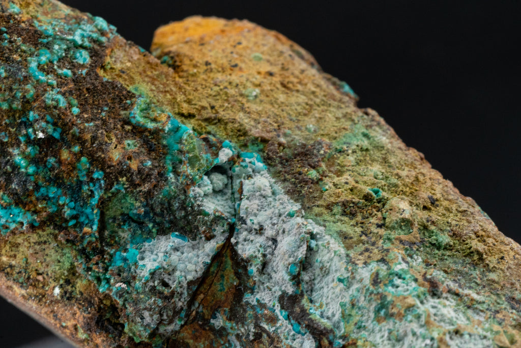 Chrysocolla, Quartz - Mina La Tentadora, Peru
