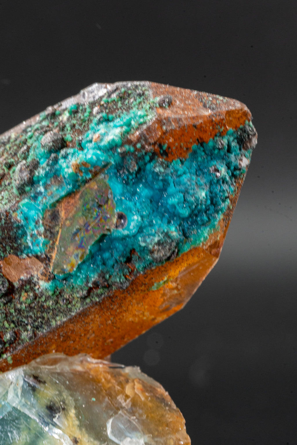 Chrysocolla, Quartz, Mystery UV Mineral, Andean Opal - Mina La Tentadora, Peru (Man-Made Conglomerate)