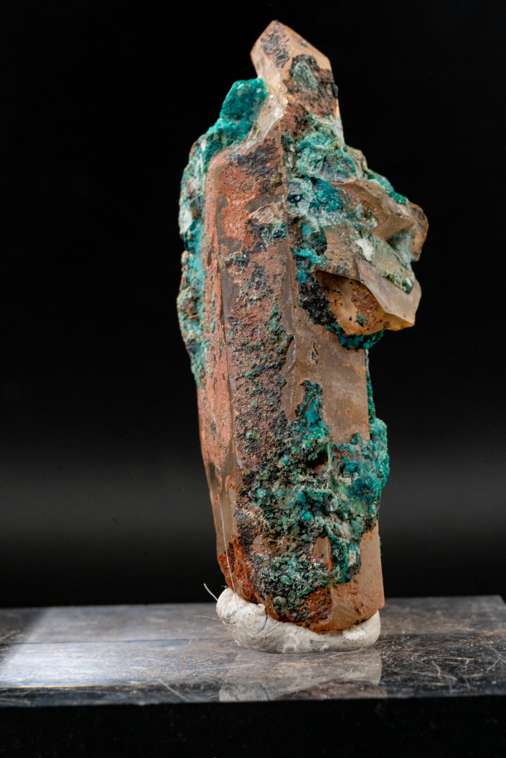 Chrysocolla, Quartz - Mina La Tentadora, Peru