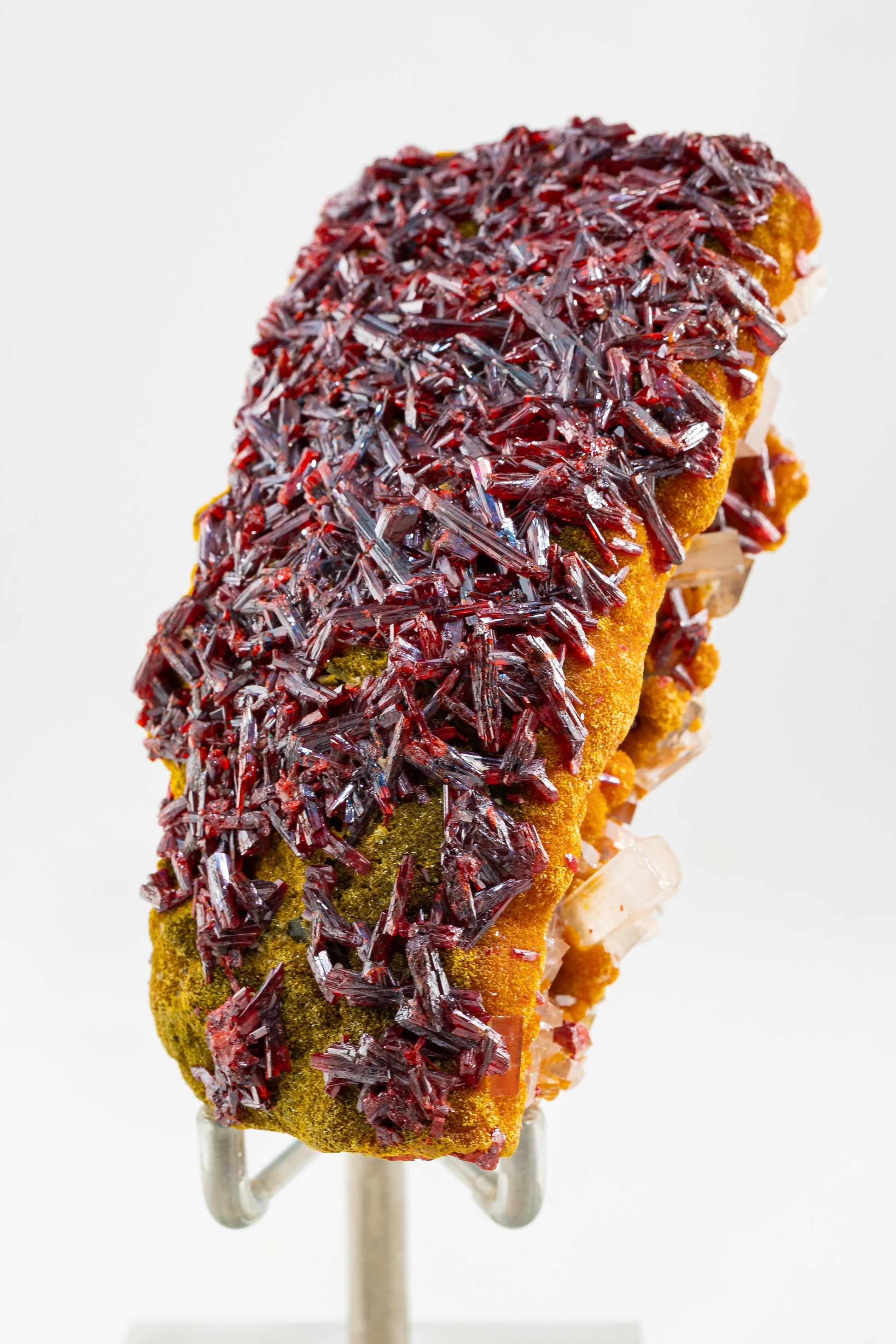 Orpiment, Realgar, Barite, - Quiruvilca Mine, Peru
