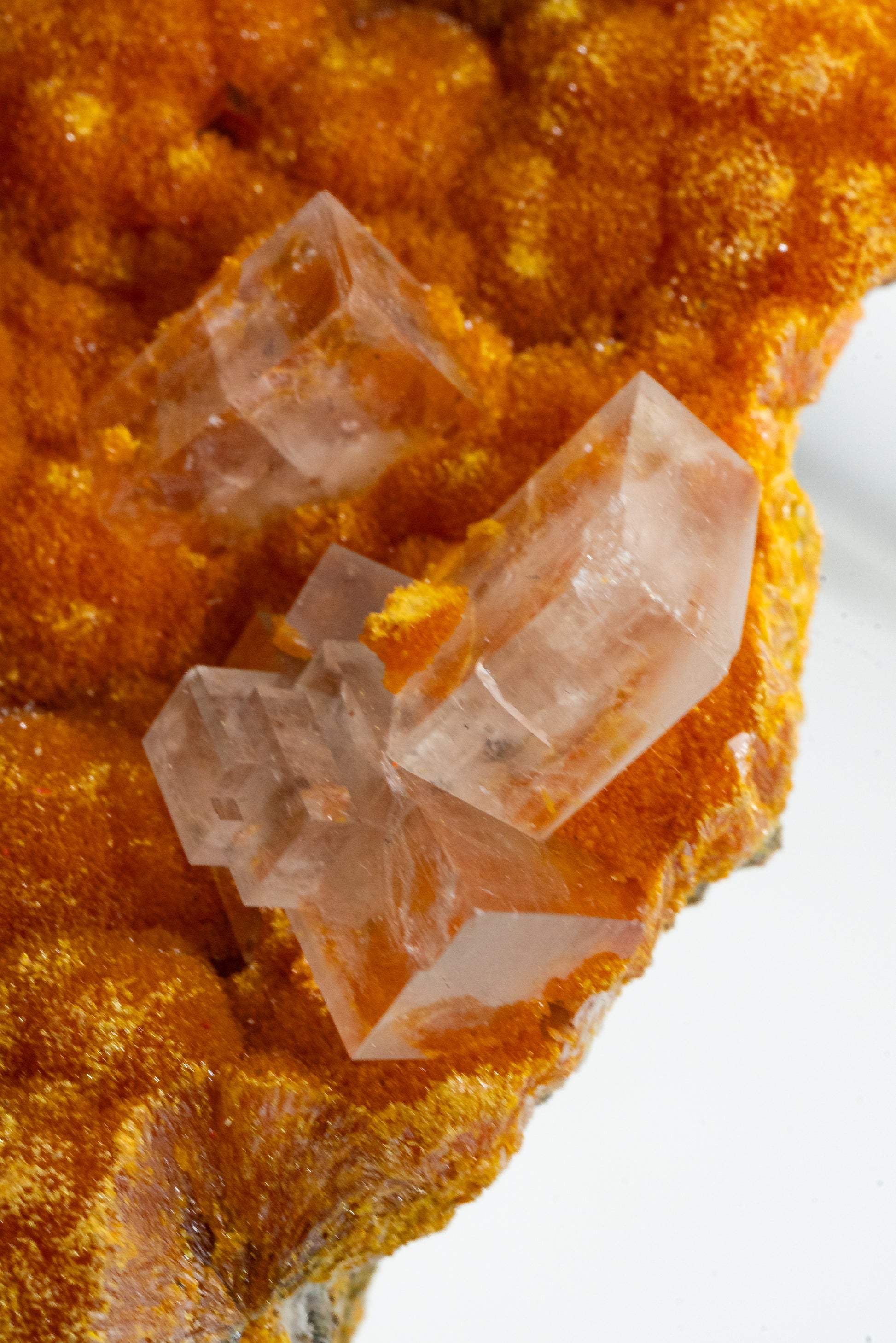 Orpiment, Realgar, Barite, - Quiruvilca Mine, Peru
