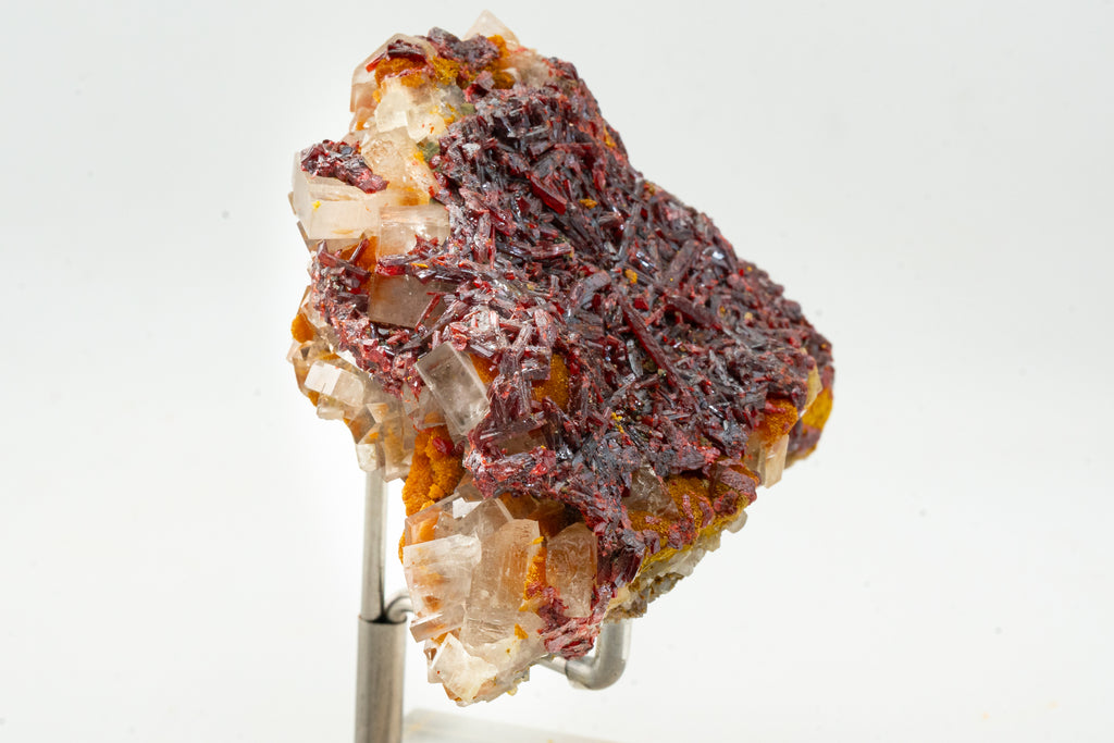 Orpiment, Realgar, Barite, - Quiruvilca Mine, Peru