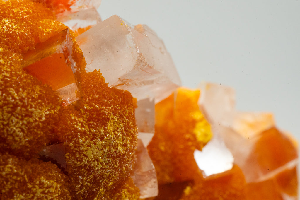 Orpiment, Realgar, Barite, - Quiruvilca Mine, Peru