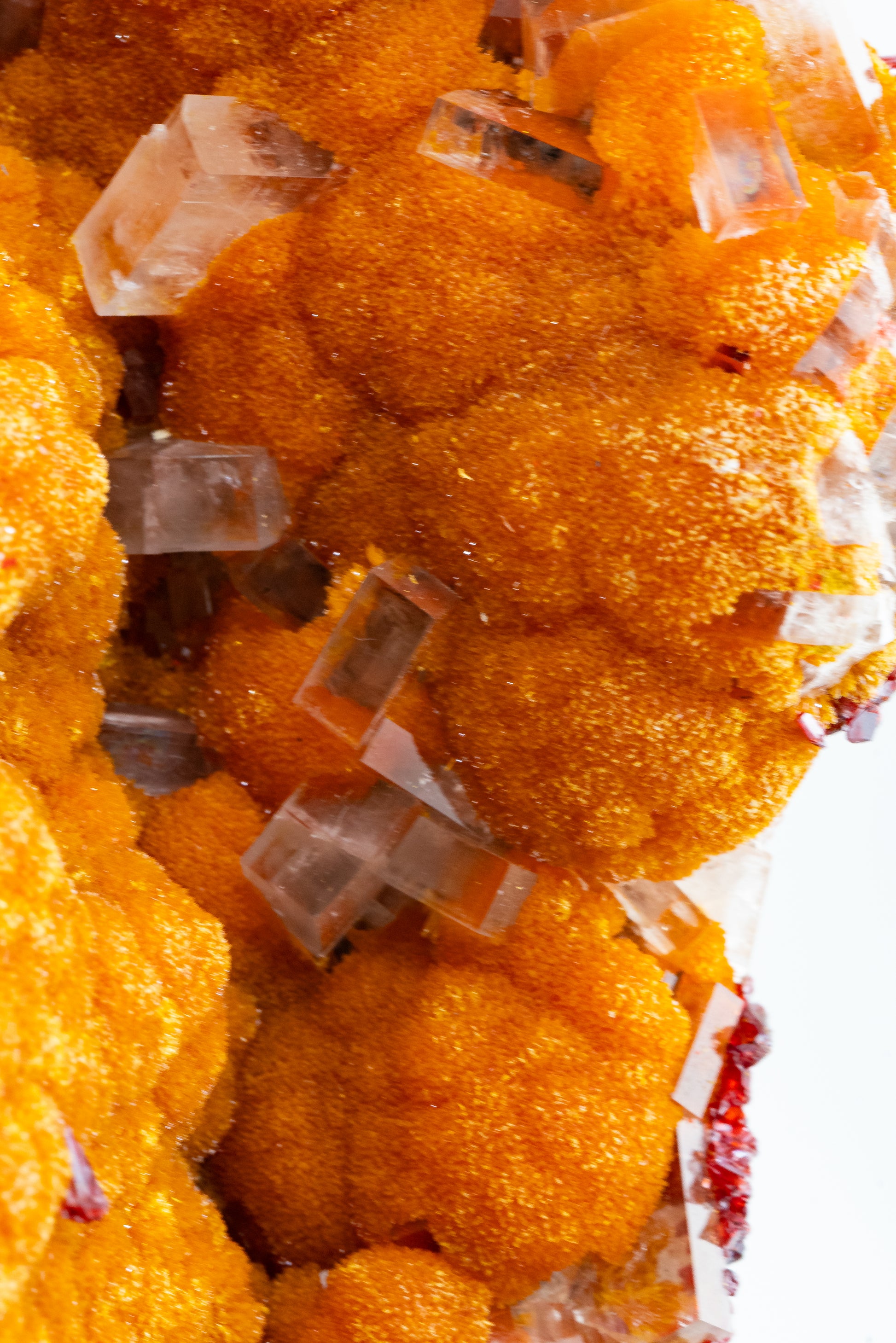 Orpiment, Realgar, Barite, - Quiruvilca Mine, Peru