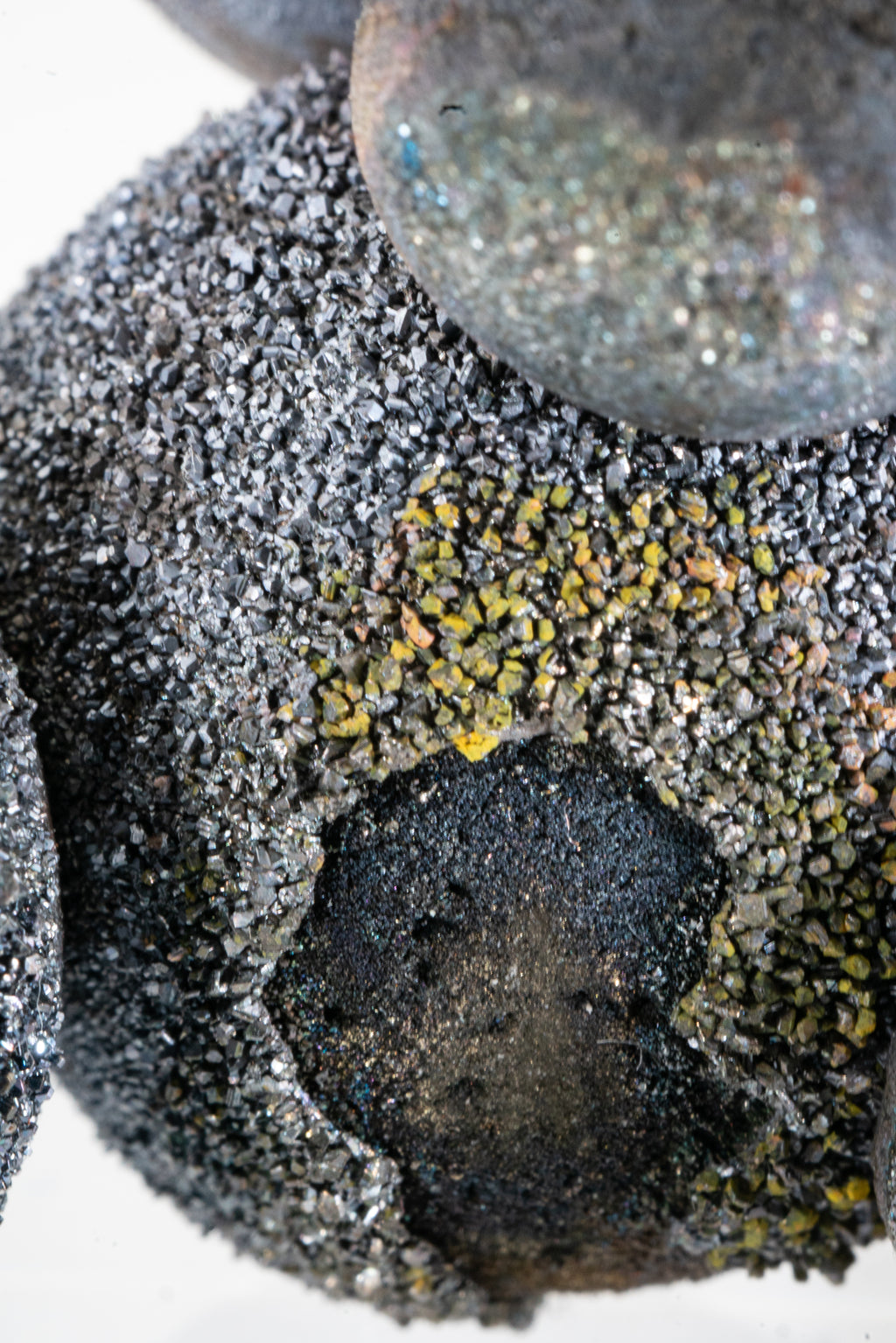 Chalcopyrite Spheres - Tonglushan Mine, China