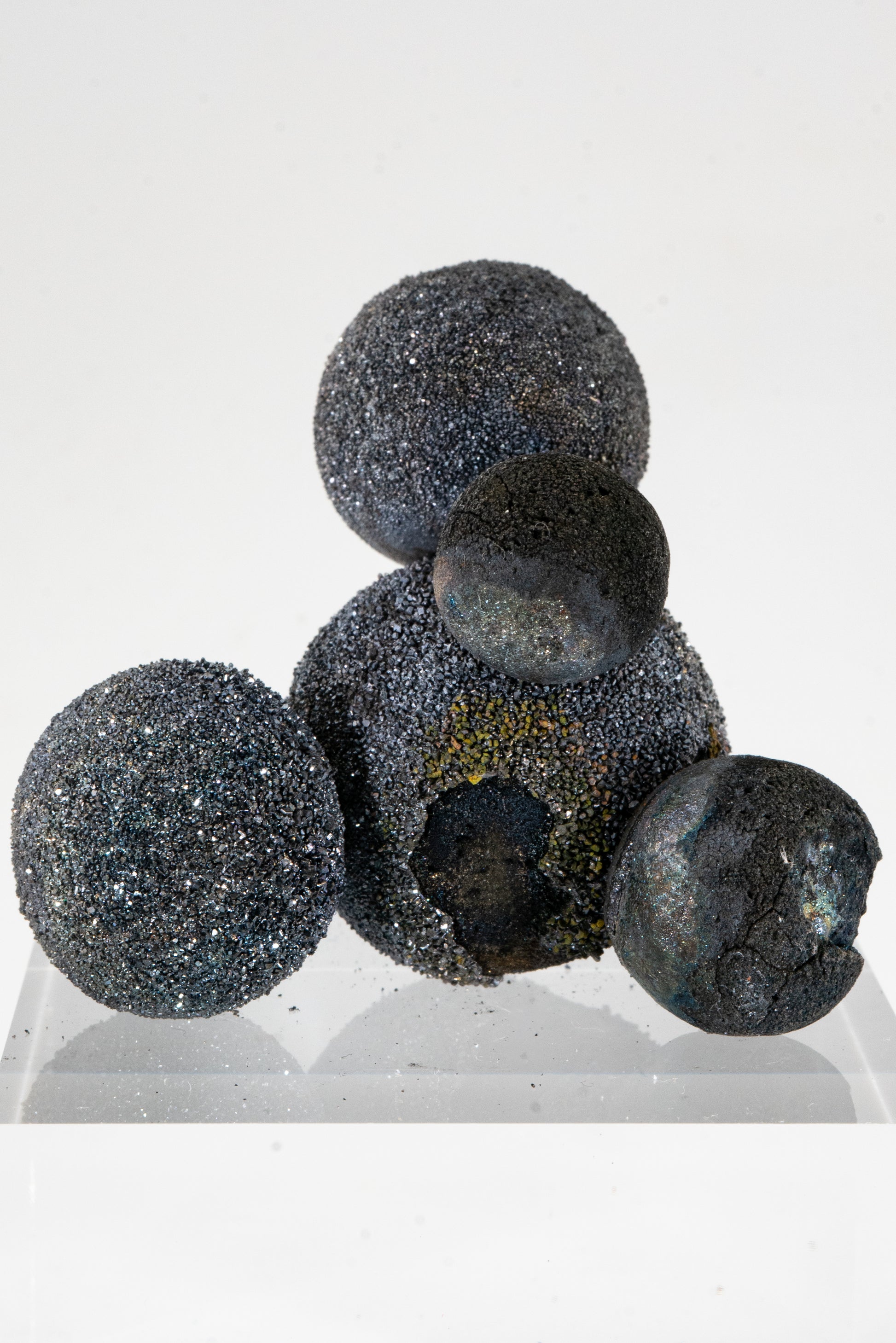 Chalcopyrite Spheres - Tonglushan Mine, China