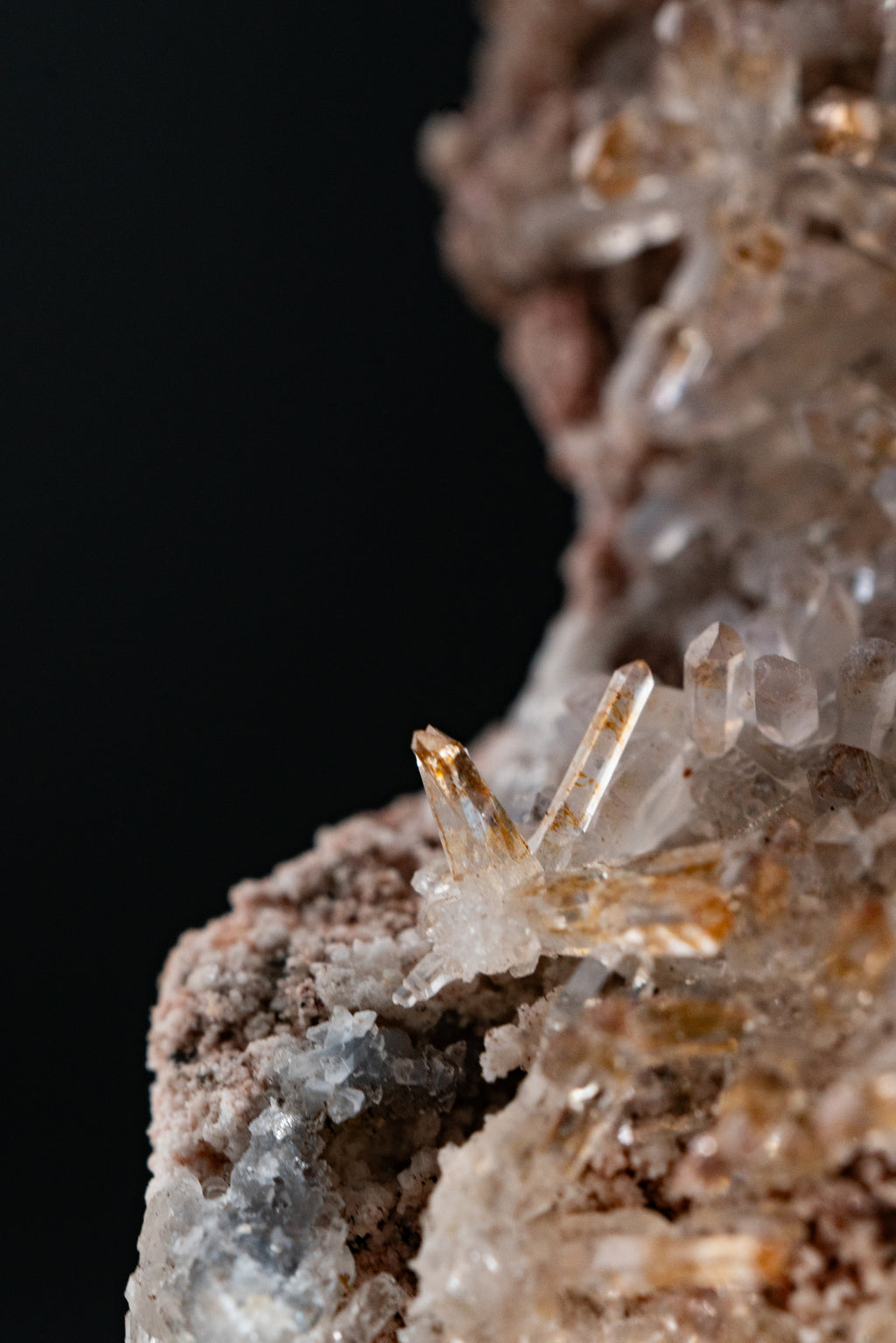 Quartz & Cinnabar - Mina Ojuela, México
