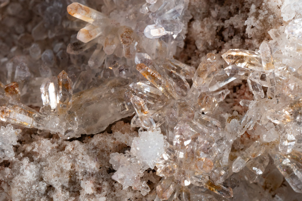 Quartz & Cinnabar - Mina Ojuela, México
