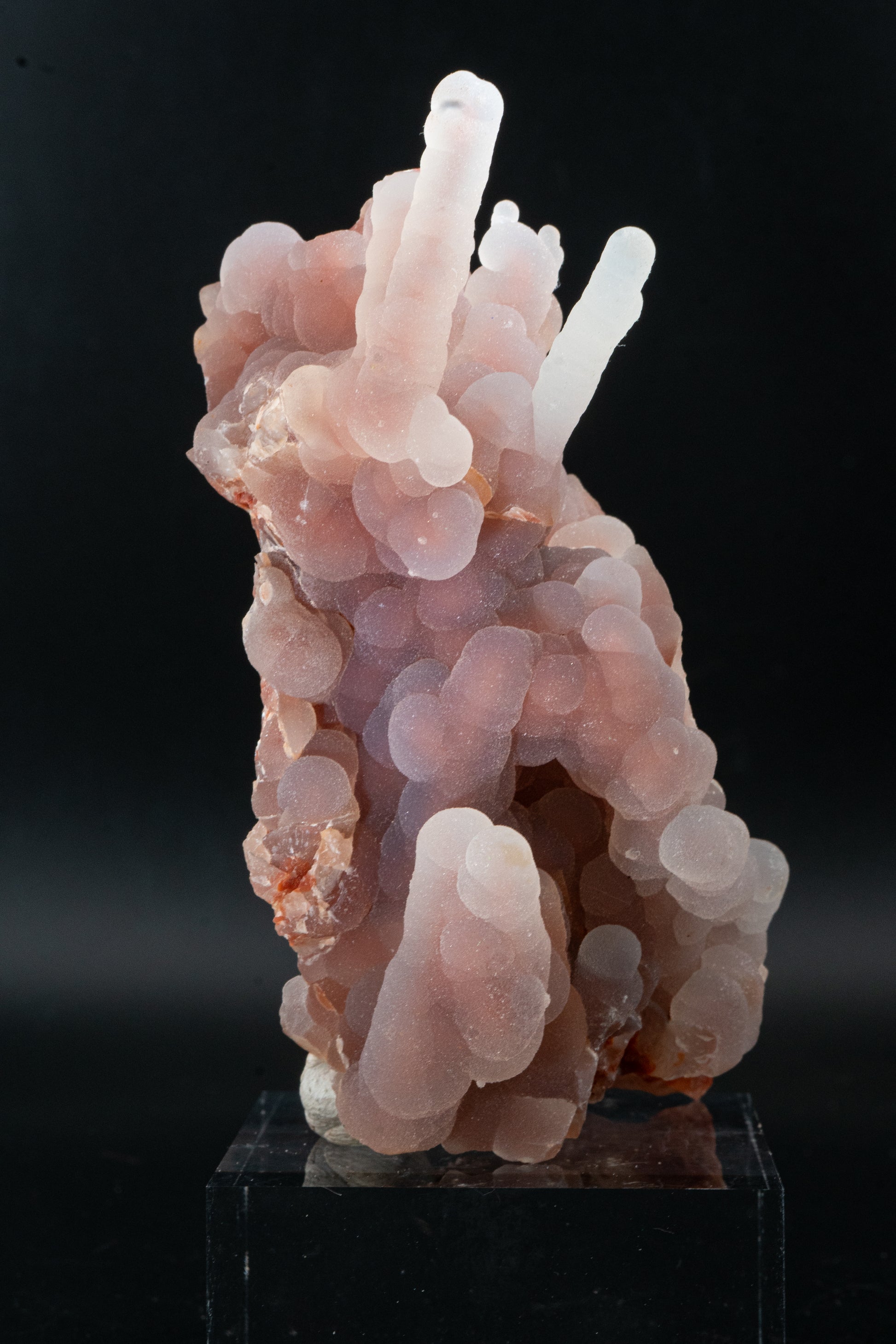 Quartz var. Chalcedony Stalactites - Zimapán, México