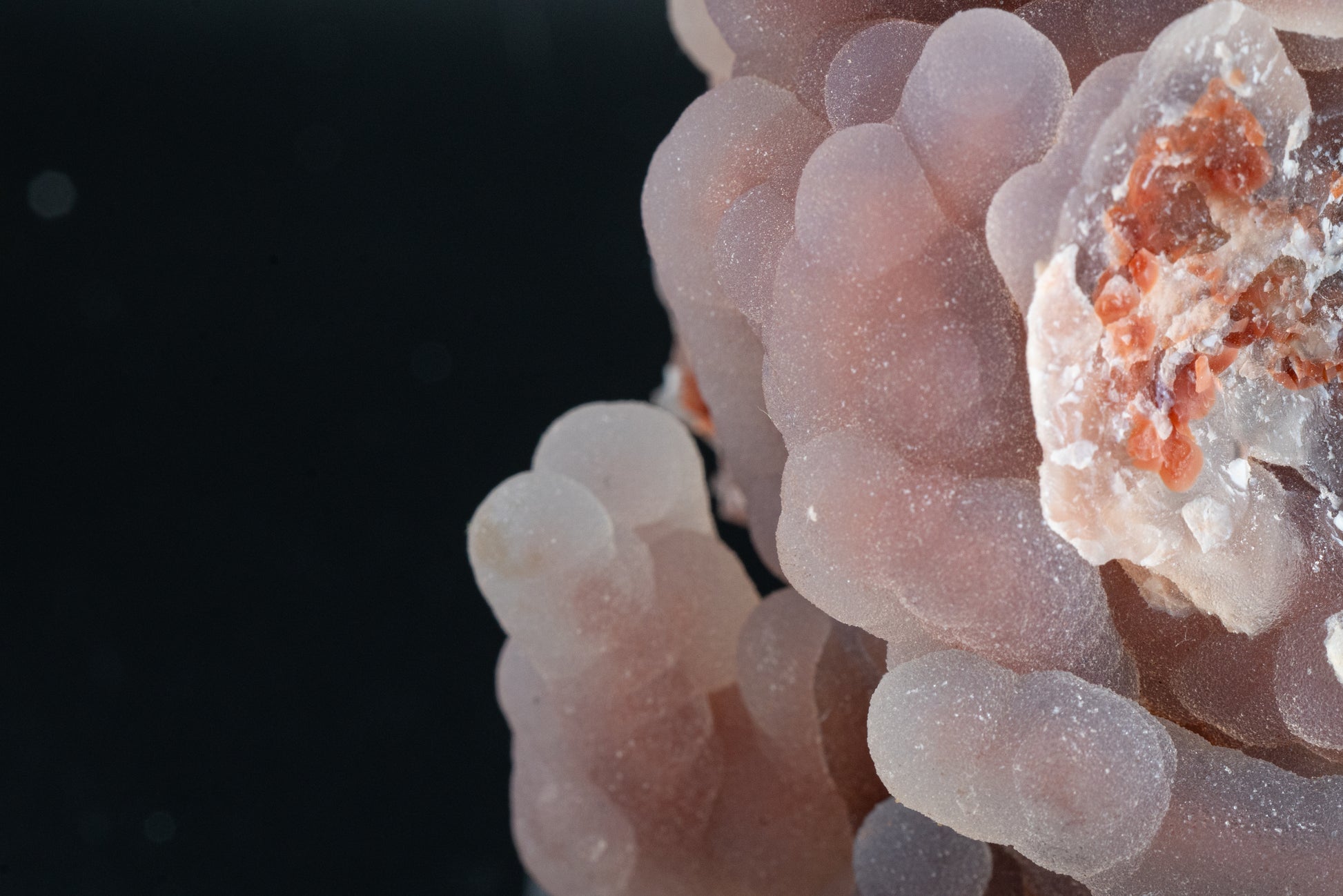 Quartz var. Chalcedony Stalactites - Zimapán, México